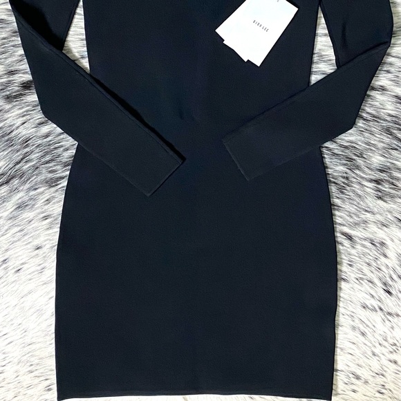 DION LEE “STIRRUP” MINI DRESS, SZ US/2 XS BLACK NWT! - Picture 9 of 16